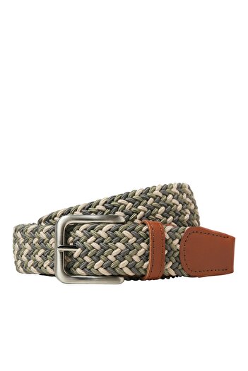 Jack & Jones JACSPRING WOVEN BELT NOOS Πλεκτή ανδρική ζώνη