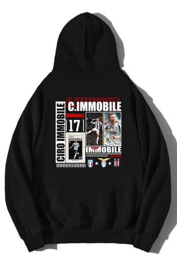 New Shine Unisex Oversize Ciro Immobile Hoodie