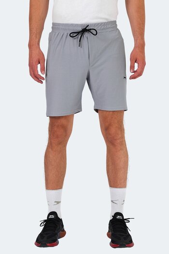 Slazenger Ognia Men's Fitness Gray Shorts with Pockets