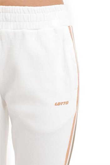 Lotto Eşofman Altı Goras Jogger 4fx - Beyaz Bordo - Xs