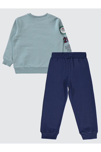Civil Boys Boy's Tracksuit Set 2-5 Years Light Blue