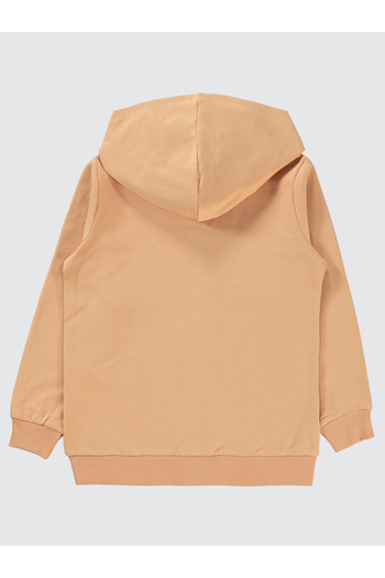 Civil Girls Girl's Hooded Cardigan 10-13 Years Italian Clay