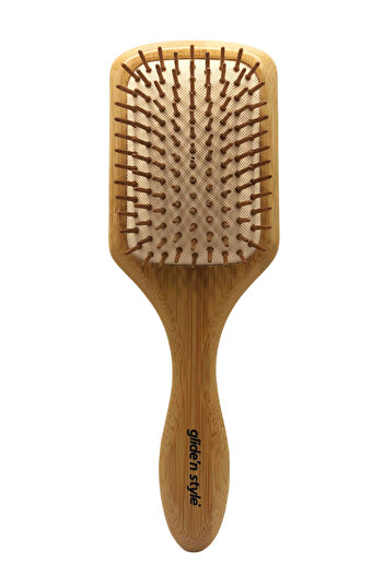 Glide'n Style Bamboo Eco Paddle Brush