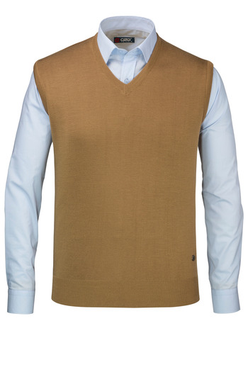 Çizgi Triko Men's V-Neck Striped Knitwear Sweater - Color Winter Steel Knit Classic Fit - 4241H