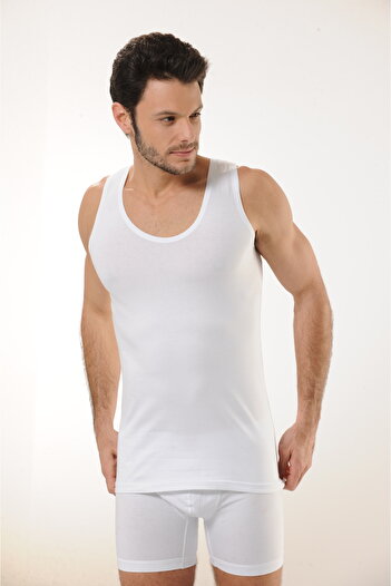 Hmd 5 Strap Lycra Men's Undershirt 92% Cotton, 8% Elastane