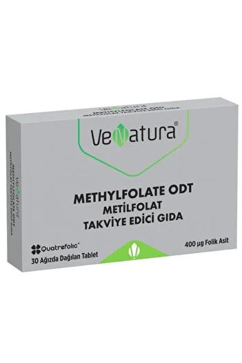 VeNatura Methylfolate Odt Food Supplement 30 Tablets