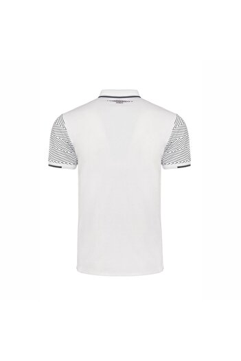 UMBRO Сорочка Solo Polo Kamp T-Shirt Pike Pamuklu BEYAZ