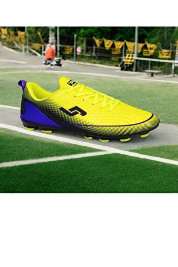Jump 30290 Unisex Yellow Black Detail Turf Astroturf Football Boots Kids Soccer Shoes