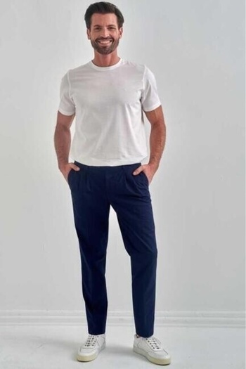 Bisse 4 Cepli Gabardin Lacivert Spor Erkek Pantolon