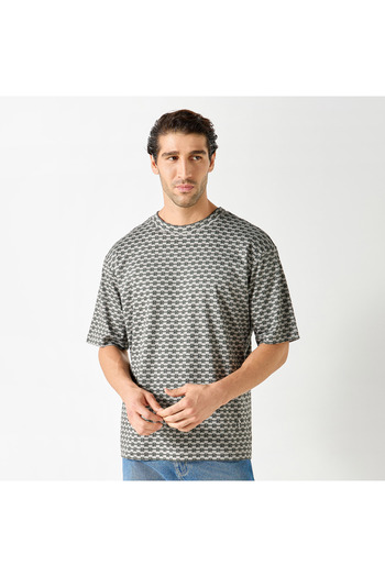 Emperor Emperor Printed T-shirt with Short Sleeves