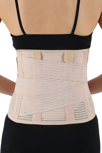 Flexy Medical 26cm Steel Underwire Waist Corset - Women's and Men's Herni Hernia Lumbar Disc