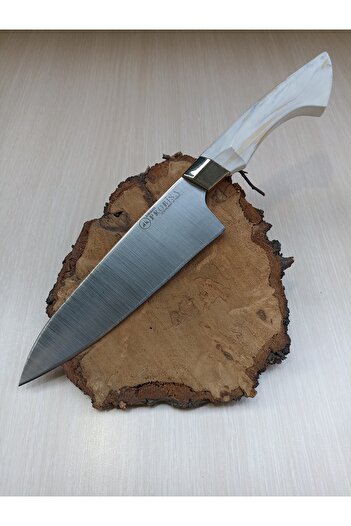 ESK GROUP Gift Professional Chef Kitchen Knife 33 cm White Marble Pattern