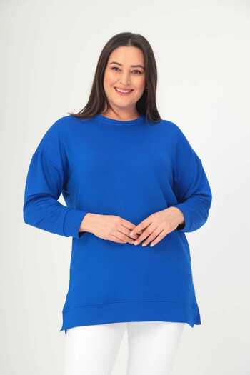 Esina Women's Crystal Fabric Tunic