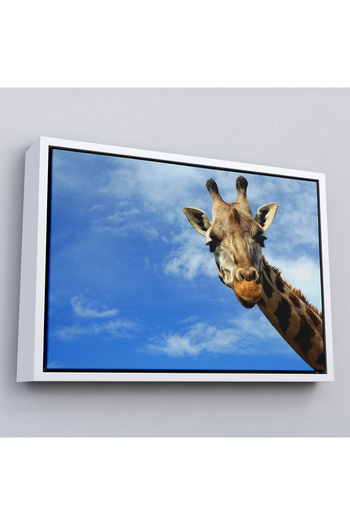 indispensablely Framed Giraffe Decorative Art Print-1116