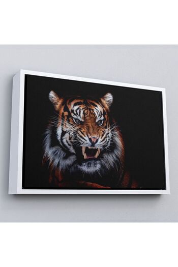 indispensablely Framed Tiger Decorative Canvas Painting-1156
