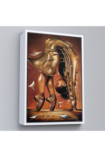 indispensablely Framed Baltic Melody Painting - the Balletic Tune-6488