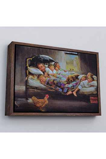 indispensablely Framed Picture of Happiness Artwork by Dianne Dengel Canvas Painting-6661