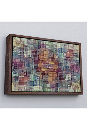 indispensablely Framed Abstract Oil Painting View Decorative Canvas Painting-3446