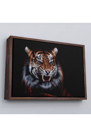 indispensablely Framed Tiger Decorative Canvas Painting-1156