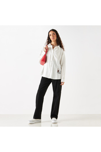 SP Characters CHR L LONG SLEEVE OVERSIZED SHIRT