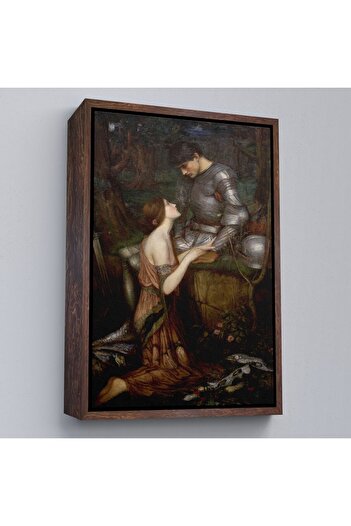 indispensablely Framed Lamia and Soldier Wall Painting-6393