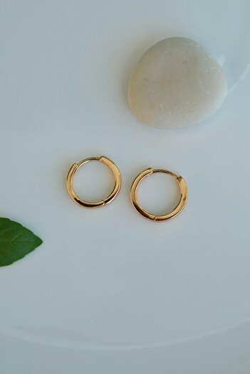 Sacce Scarves&Accessories İnce Mini Halka Küpe Rose Gold