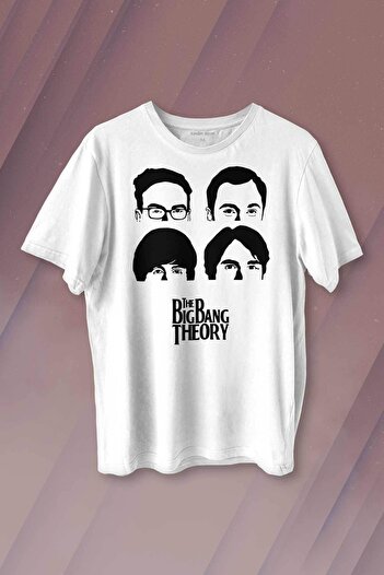 Kendim Seçtim Big Bang Theory TV Series The Beatles Rock Short Sleeve Printed Men's T-shirt Unisex T-Shirt