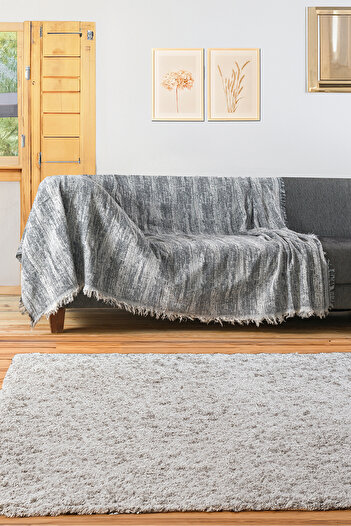 Rell Home 100% бавовняний розкішний нековзний чохол для дивана | Плед для дивана | Багатофункціональний чохол
