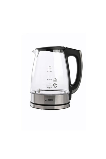 General Supreme Electric Kettle, 1.7 Liter, 1850-2200 Watts, Digital Screen,Glass