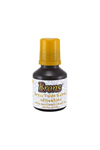 Brons Tahta Kalem Mürekkebi Sarı 30 Cc Br-383