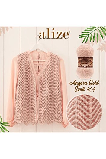 Ravepi Collection Alize Angora Gold 5 Pack Color Code: 271 Pink Pearl/100 Gr - 550 m