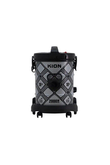 Kion drum vacuum cleaner, capacity 18 liters, power 2000 watts, Turkish