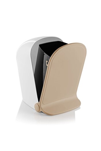 naque Foot Pedal Trash Can - Kitchen Bathroom WC Trash