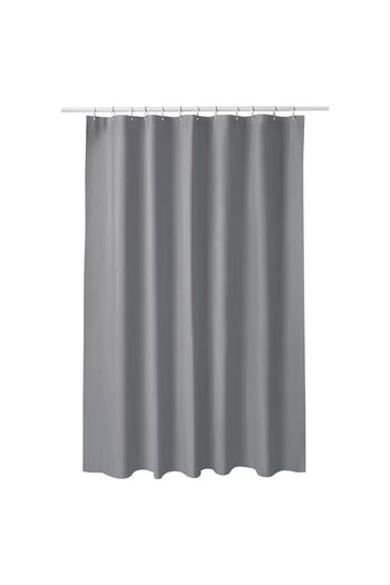 IKEA Γκρι κουρτίνα μπάνιου - 180x200 εκ