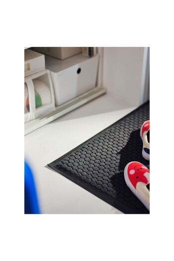 IKEA Vattenverk, Door Mat, 100x150 Cm, Dark Gray