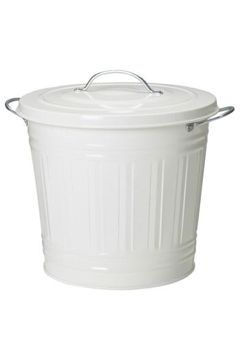 IKEA White Knodd Trash Can