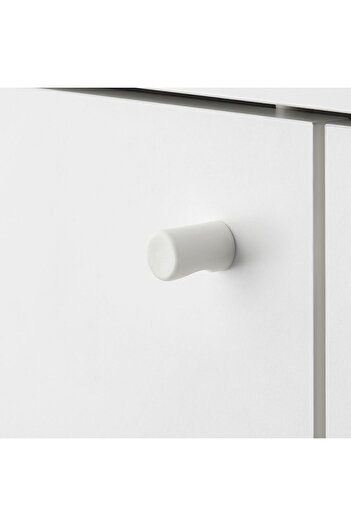 IKEA Ayakkabı dolabı, beyaz, Derinlik: 35 cm  Yükseklik: 117 cm  Genişlik: 80 cm