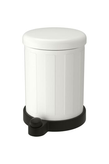 IKEA Pedal Trash Can White, 4 Lt Trash Can