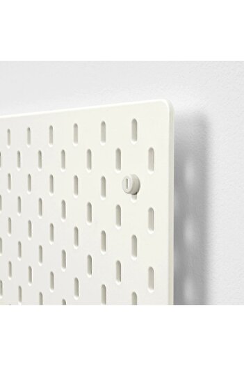 IKEA Skadıs White 76x56 Cm Multi-Purpose Pegboard