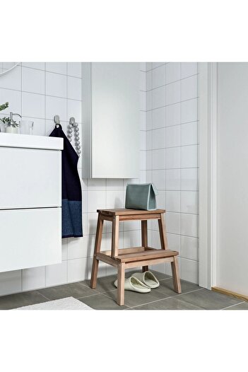 IKEA TABURE IKEA AHŞAP BASAMAK BANYO BASAMAĞI MUTFAK BASAMAĞI MUTFAK TABURESİ