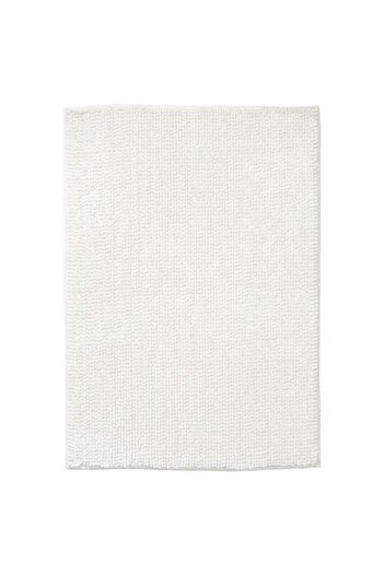 IKEA Χαλάκι μπάνιου από μικροΐνες Λευκό Χρώμα 60x120 εκ. Μαλακό χαλάκι μπάνιου