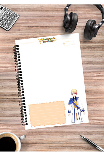 mertfigur Project Sekai - Tenma Tsukasa Anime Spiral A5 Notebook (50 Sheets)
