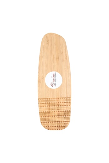 Bien Servi Oval Bamboo Serving Tray with Legs