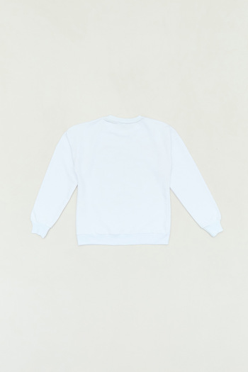Fulla Moda Φούτερ για κορίτσια με στάμπα Crew Neck