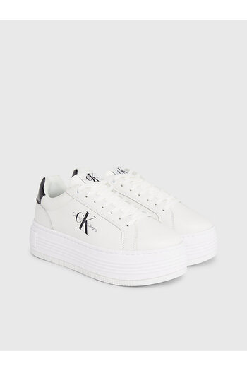 Calvin Klein BOLD PLATF LOW LACE LTH ML MET