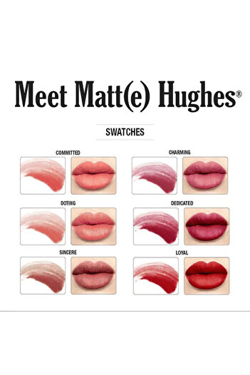the balm The Balm Matte Hughes Liquid Rouge 6 Pack