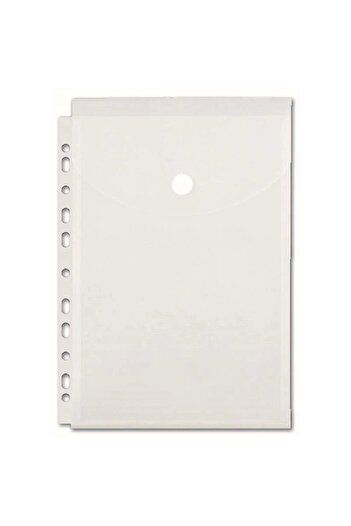 Abka 11 Hole Bellowed 2-Piece File Transparent