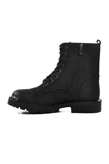 Hammer Jack Μαύρα ανδρικά μποτάκια Nubuck