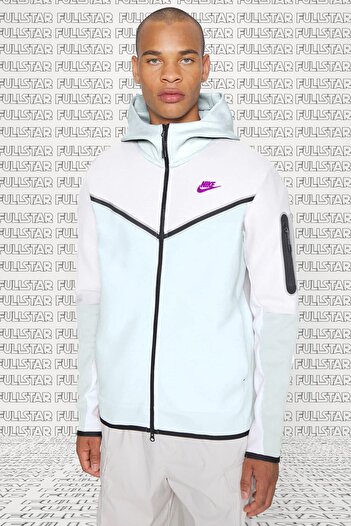 Nike Спортивний одяг Tech Fleece Толстовка на блискавці з капюшоном на блискавці з капюшоном синій
