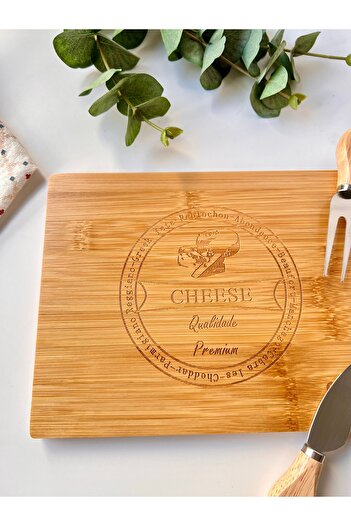 Mottogo Bamboo 4 Piece Cheese Serving Board Set
